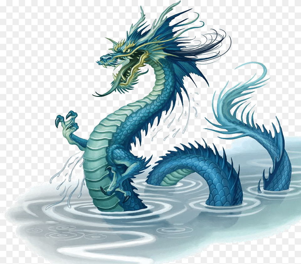 Dragon Here Be Dragons Cool Dragons Fantasy Dragon Water Dragon Ancient China, Animal, Dinosaur, Reptile Png Image
