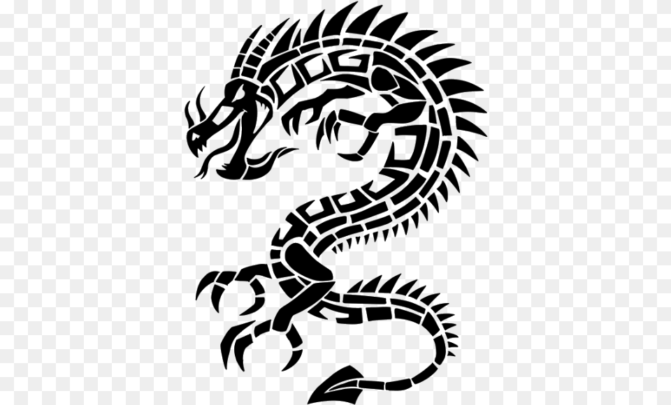 Dragon Left Tattoo Dragon Tattoo, Person, Electronics, Hardware Free Png Download