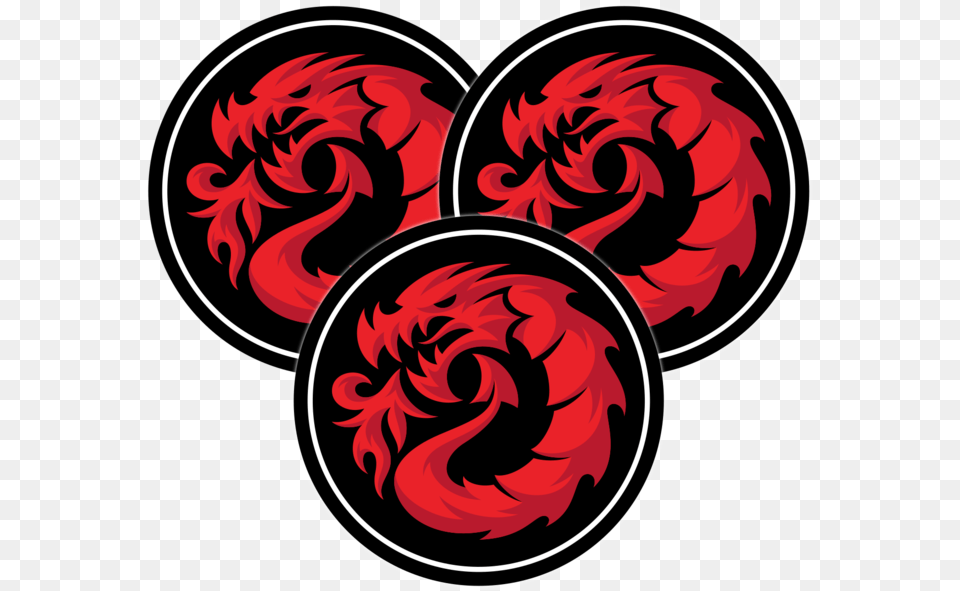 Dragon Logo Pack Sticker Pack Dragon Logo, Art, Graphics, Pattern, Floral Design Png Image