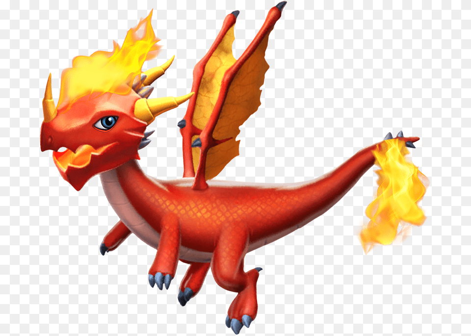 Dragon Mania Fire Dragon, Animal, Dinosaur, Reptile Free Png Download