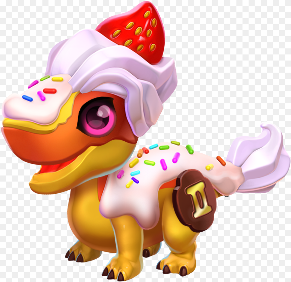 Dragon Mania Legends Cupcake Dragon, Food, Sweets, Cream, Dessert Free Transparent Png