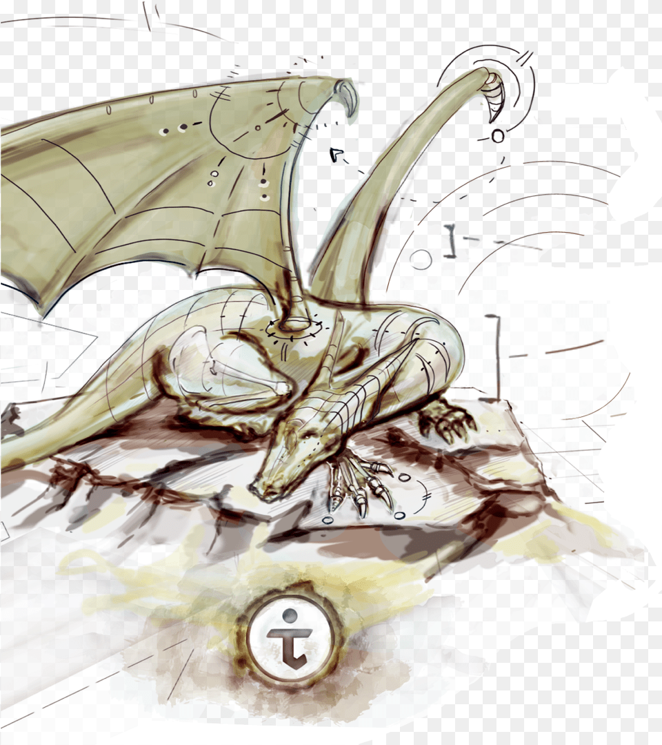 Dragon Masthead Illustration Illustration, Art, Accessories, Car, Transportation Free Png