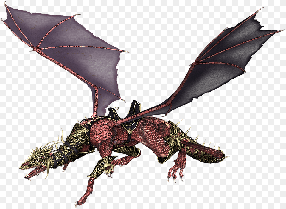 Dragon Purple Dragon Wings Flying, Animal, Dinosaur, Reptile Free Transparent Png