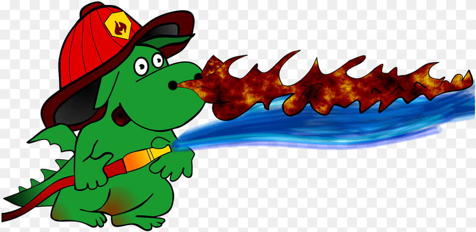 Dragon Putting Out Fire, Baby, Person Png