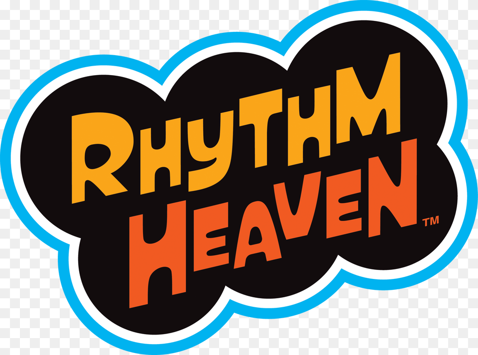 Dragon Quest And Wii Sports Resort Rhythm Heaven Logo, Sticker, Text Png