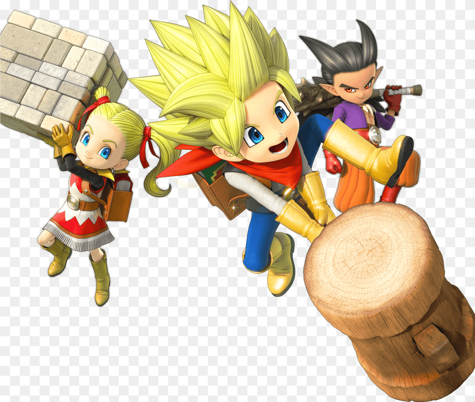 Dragon Quest Builders 2 Dragon Quest Builders 2 Builder, Baby, Person, Face, Head Free Png Download