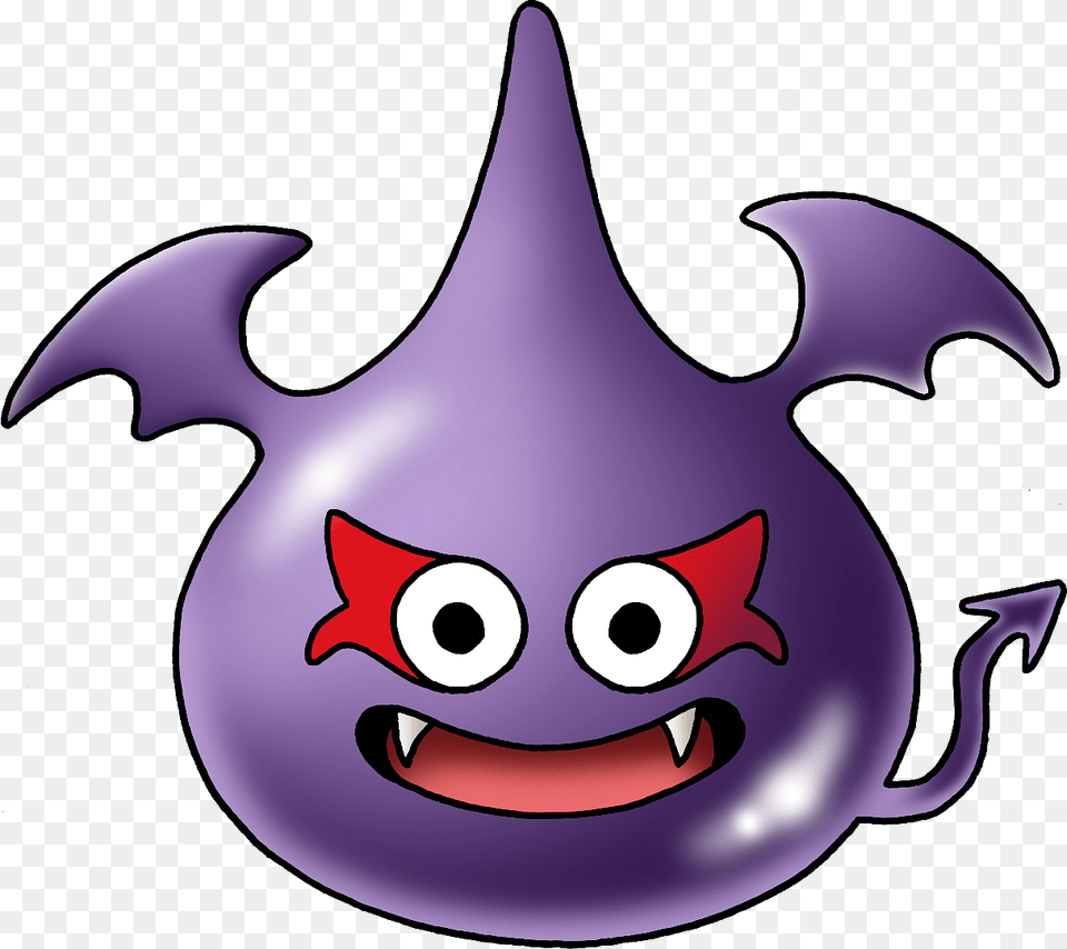 Dragon Quest Dragon Warrior Character Dark Slime, Purple Free Png