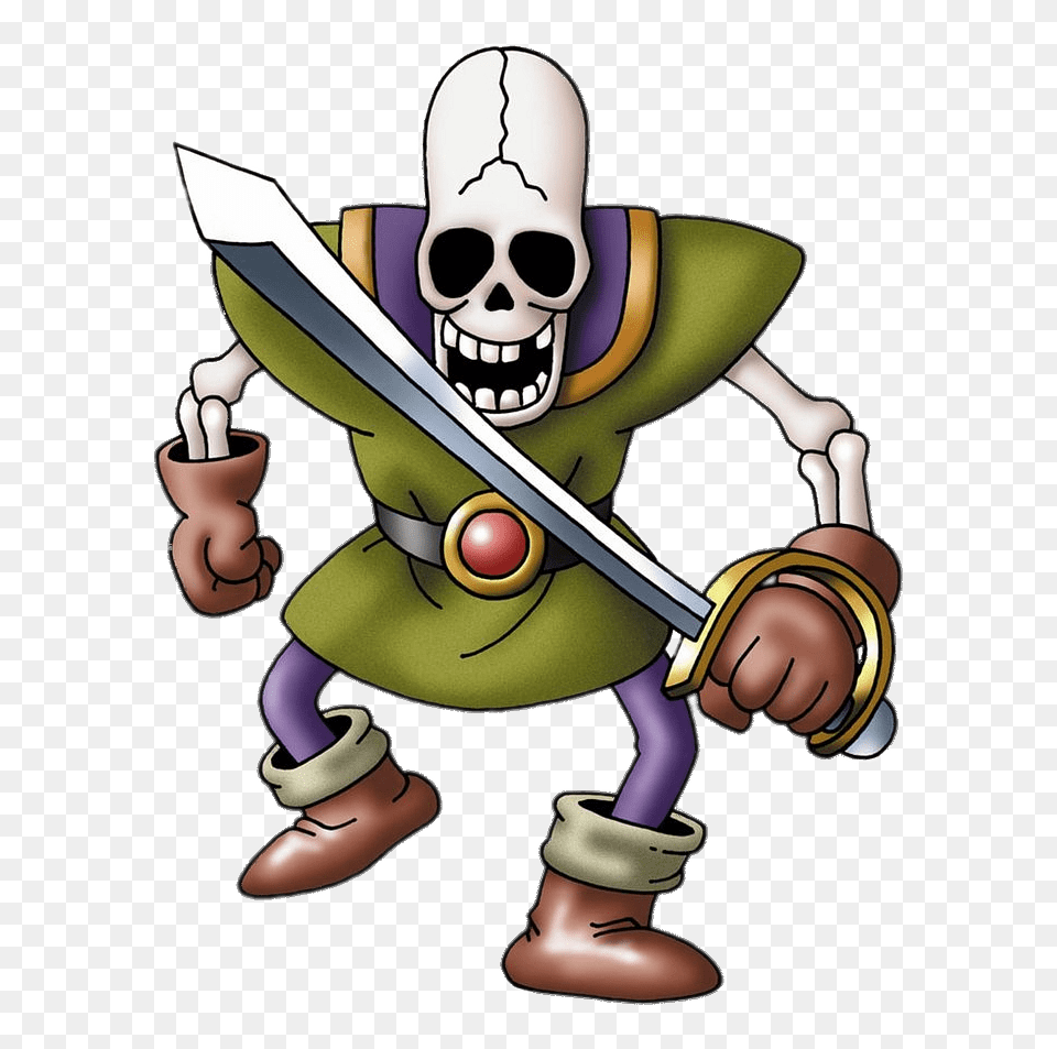 Dragon Quest Dragon Warrior Character Skeleton, Baby, Person, Face, Head Png Image