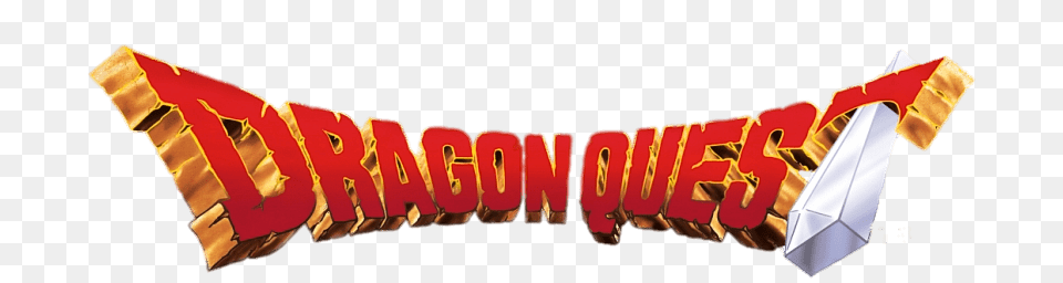 Dragon Quest Dragon Warrior Logo, Dynamite, Weapon, Text Png Image