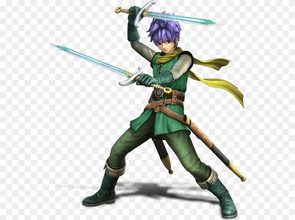 Dragon Quest Heroes Ii Dragon Quest Heroes 2, Sword, Weapon, Person, Face Free Png Download