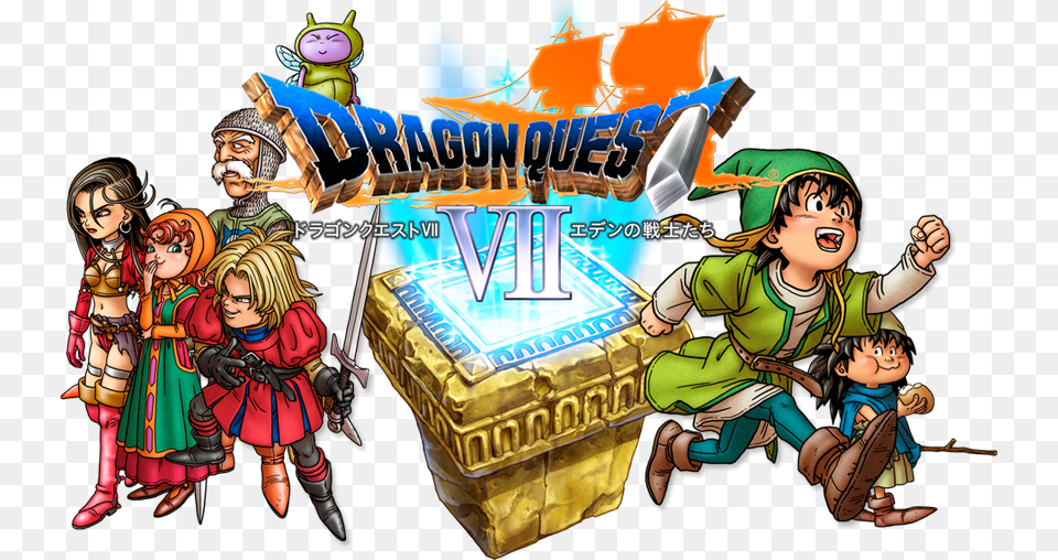 Dragon Quest Vii Dragon Quest 7 Character, Publication, Book, Comics, Adult Png Image