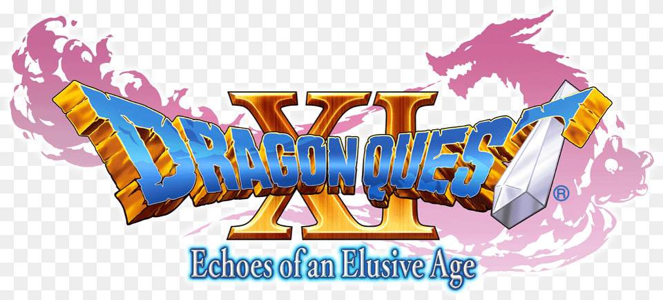 Dragon Quest Xi Echoes Of An Elusive Age Logo Dragon Quest Xi S, Animal, Fish, Sea Life, Shark Free Png Download