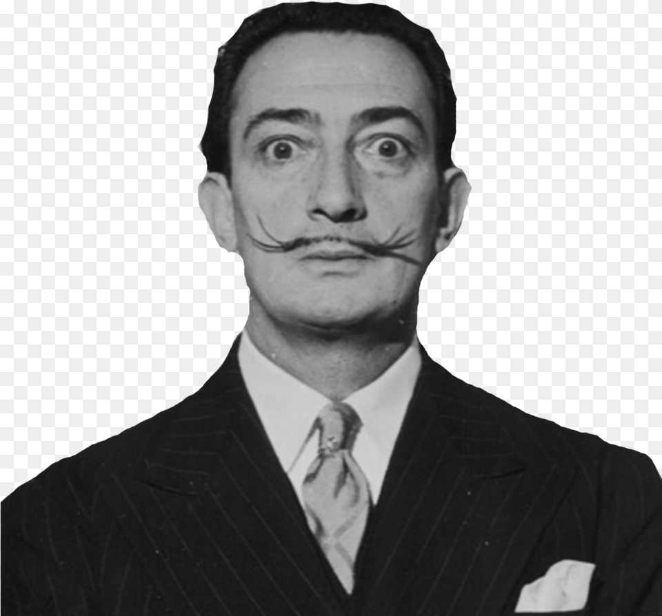 Dragon Rap Battles Wiki Salvador Dali, Man, Person, Portrait, Suit Free Png Download