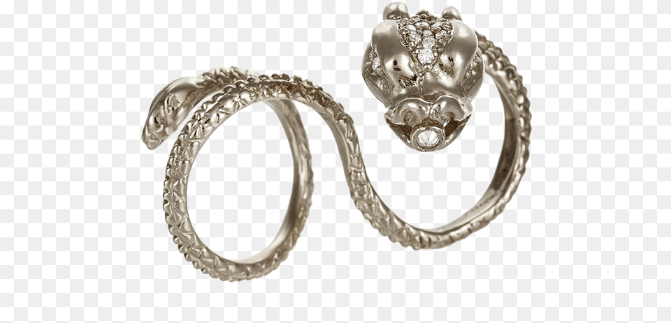 Dragon Ring Double 54 W90 Body Jewelry, Accessories, Earring, Diamond, Gemstone Png Image