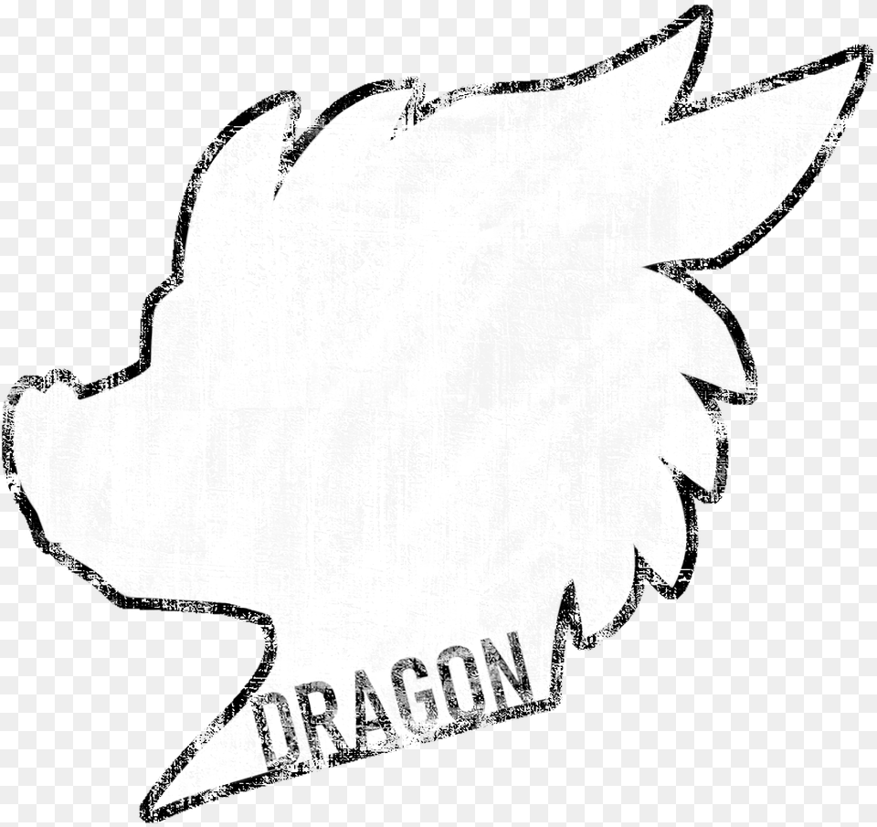 Dragon Silhouette Artworktee Illustration, Leaf, Plant, Logo, Stencil Free Transparent Png