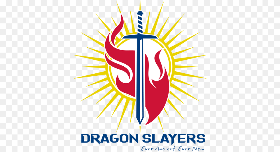 Dragon Slayers Saints In The Making University Vertical, Sword, Weapon, Emblem, Symbol Free Png