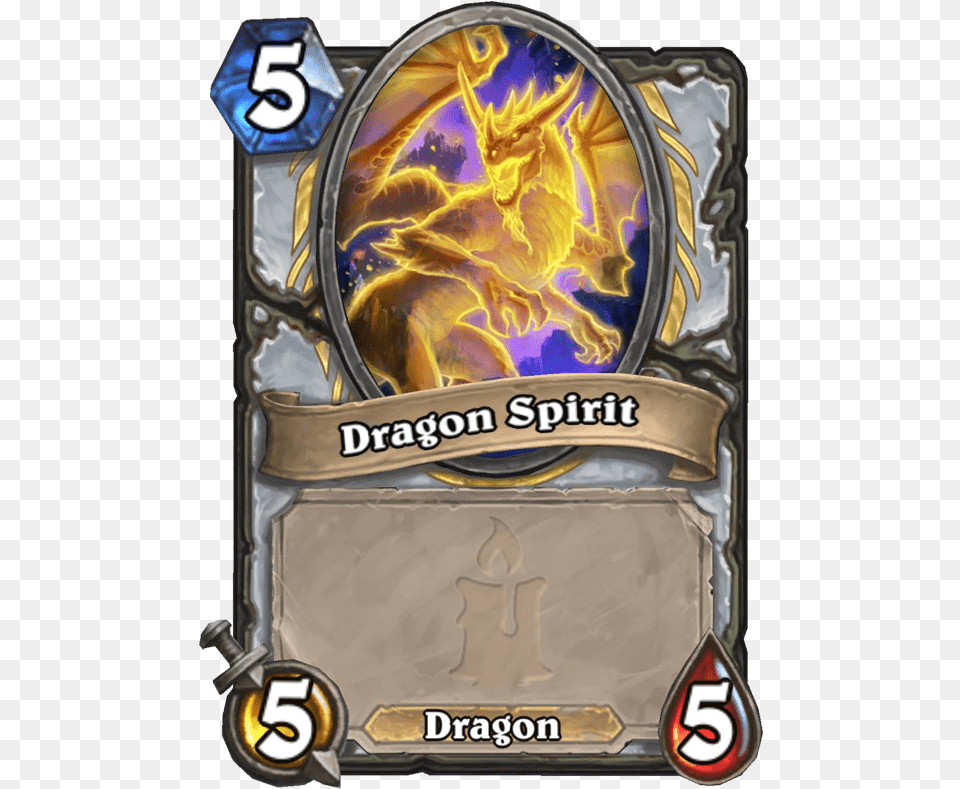 Dragon Spirit Card Hearthstone Dragon Spirit, Machine, Screw Free Png