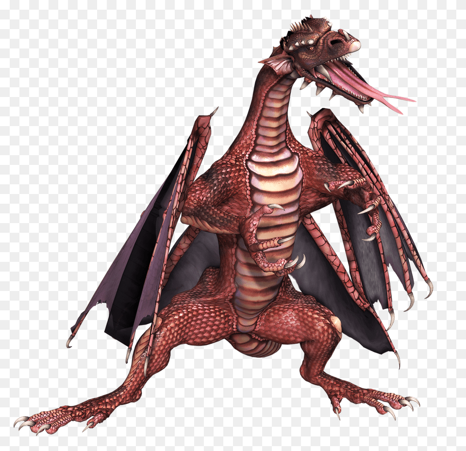 Dragon Standing Up, Animal, Dinosaur, Reptile Free Png