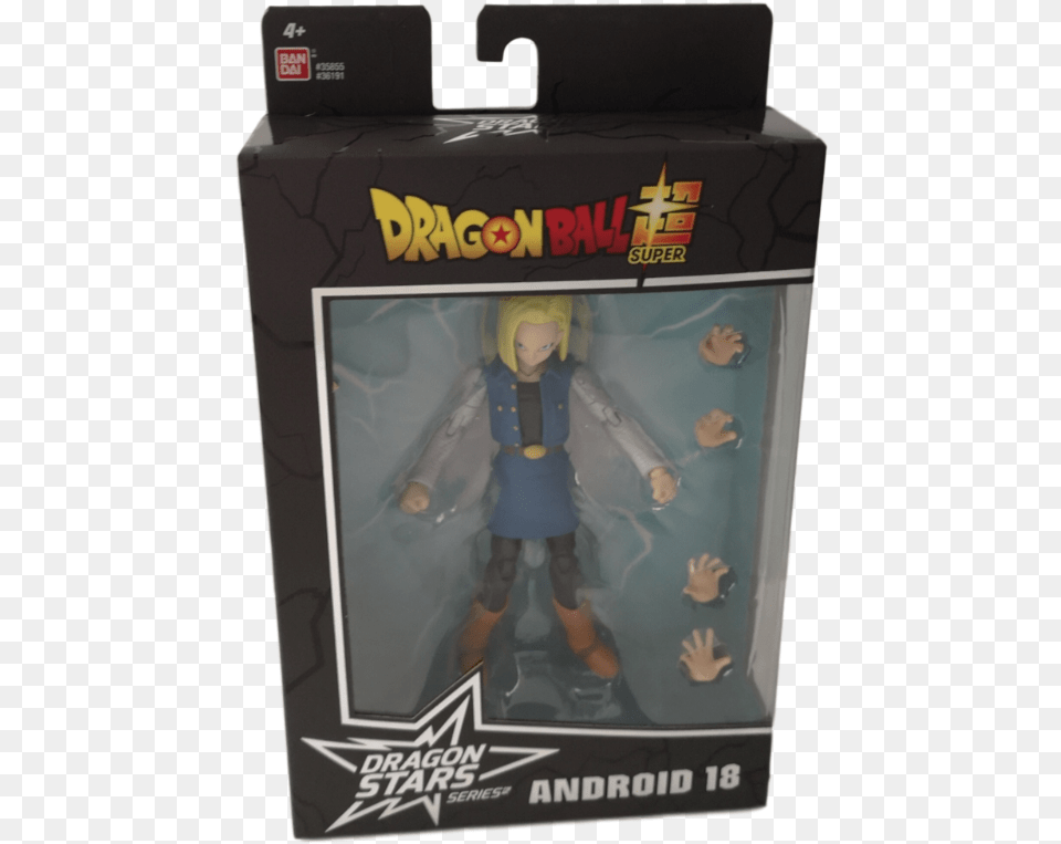 Dragon Stars Series Ball Super Android 18 6 Figure Dragon Ball Super Dragon Stars Serie, Boy, Child, Person, Male Free Png Download