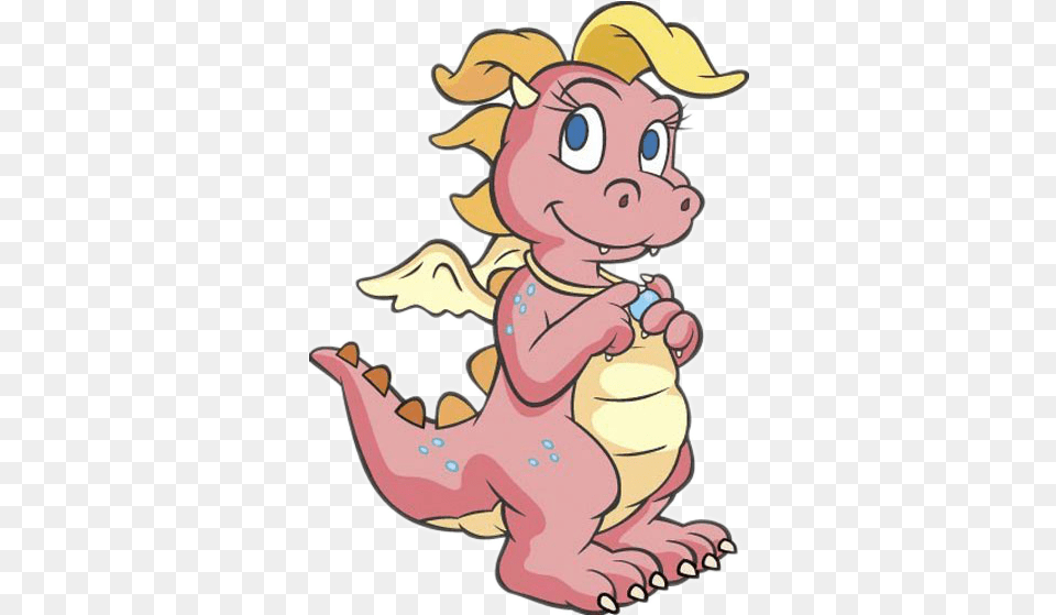 Dragon Tales Cassie From Dragon Tales, Baby, Person, Face, Head Free Png