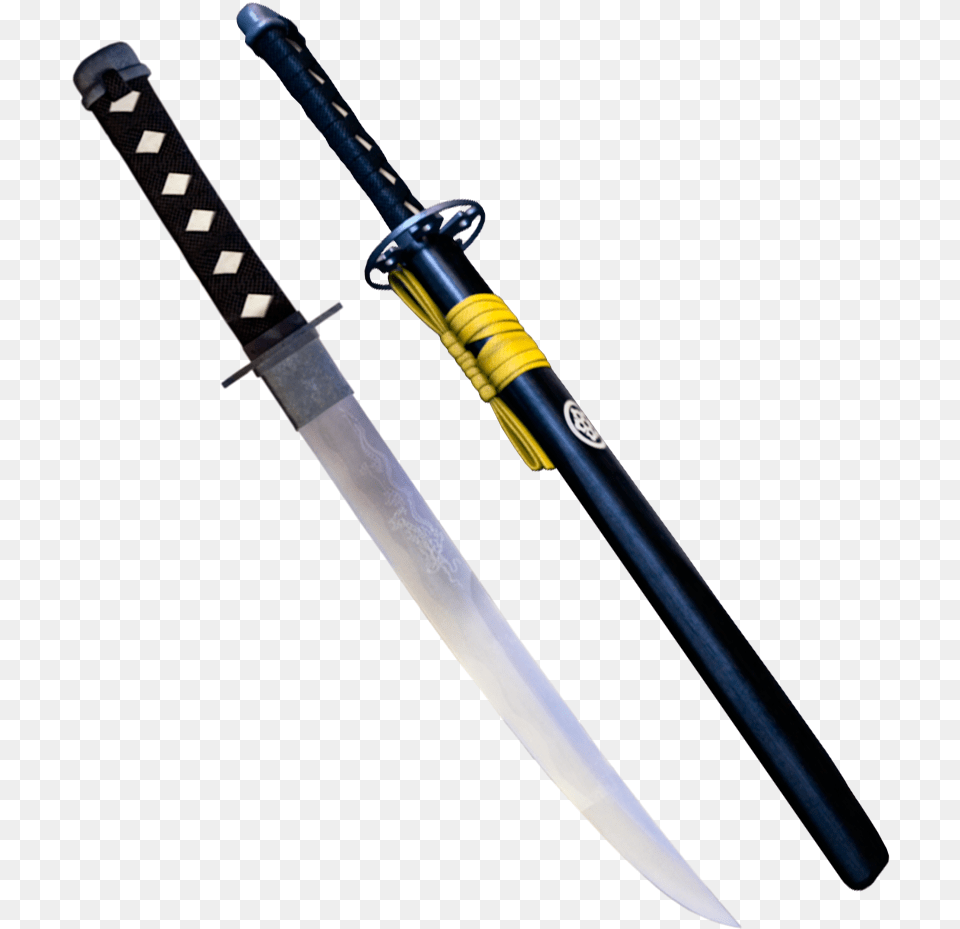 Dragon Tanto Profile Sword, Weapon, Blade, Dagger, Knife Free Png