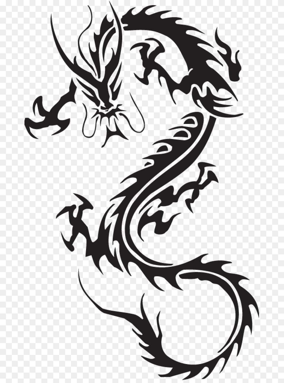 Dragon Tattoos Transparent Hq Image Chinese Dragon Tattoo, Person Free Png