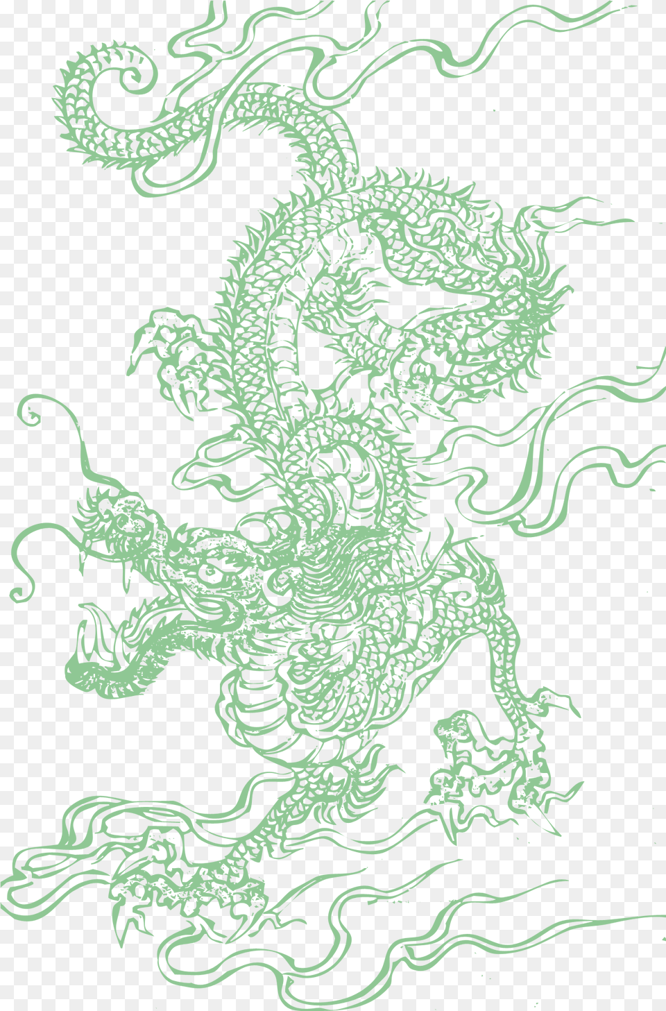 Dragon Transparent Pictures Icons And Backgrounds Story Of The Chinese Dragon, Pattern, Art Png Image