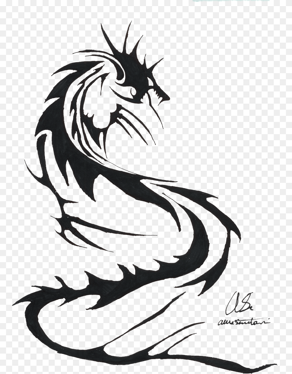 Dragon Tattoo, Person Free Transparent Png