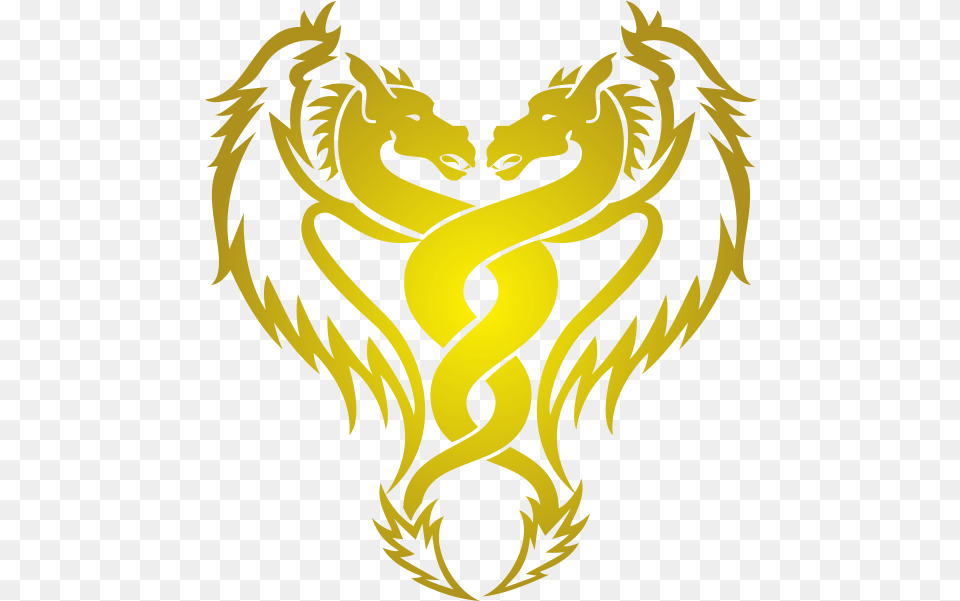 Dragon Vector Art Clipart Red Dragon Logo, Person, Emblem, Symbol Png Image