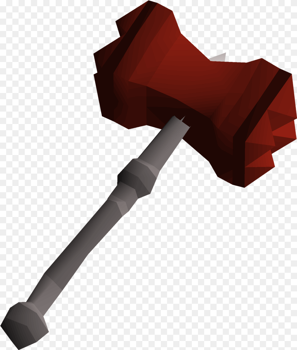 Dragon Warhammer Osrs Dragon Warhammer, Device, Hammer, Tool, Mace Club Free Transparent Png