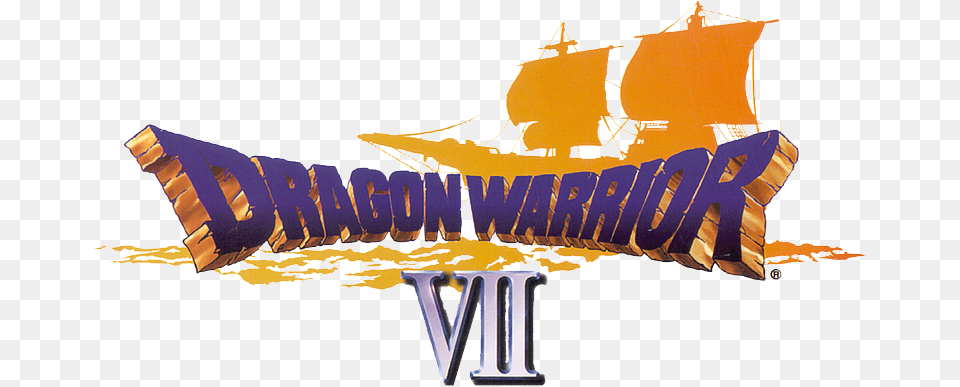 Dragon Warrior Vii Logos Realm Of Darknessnet Dragon Warrior Vii Logo Png