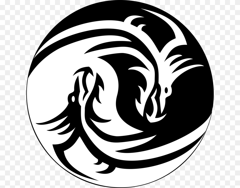 Dragon Yin Yang U0026 Free Yangpng Transparent Cool Yin And Yang Symbol, Baby, Person, Face, Head Png