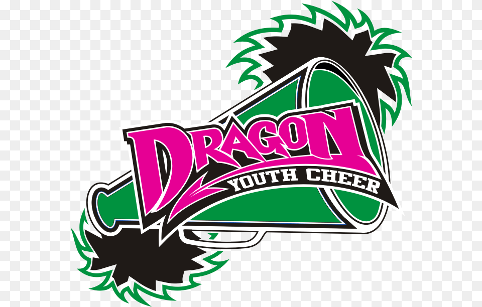 Dragon Youth Cheer Logo With Images Logo, Sticker, Dynamite, Weapon Free Transparent Png