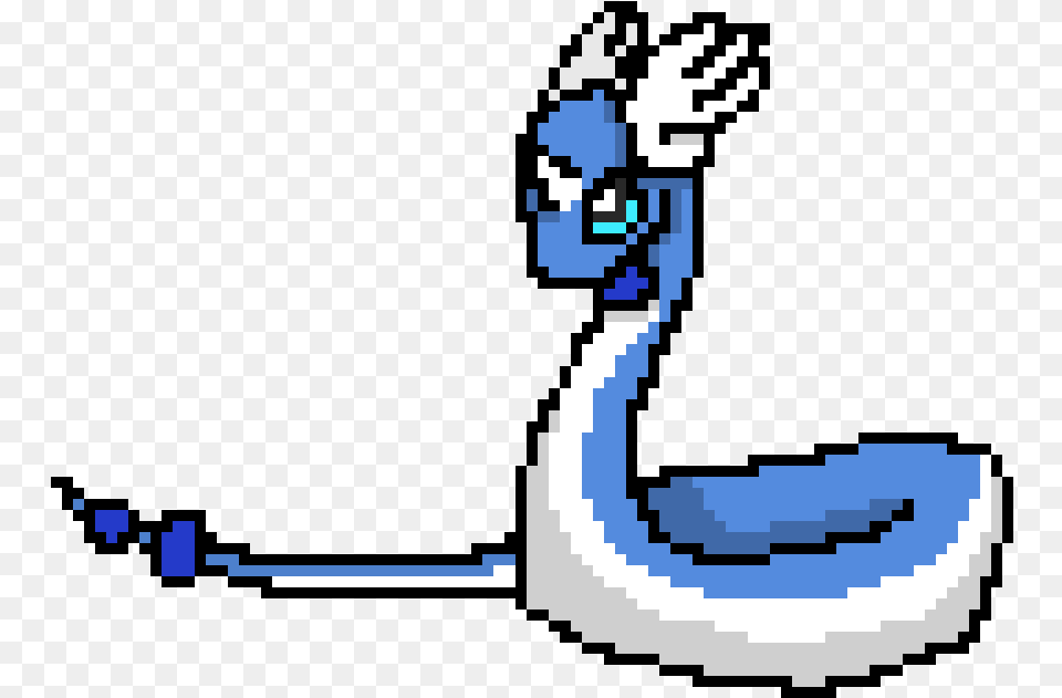 Dragonair Pixel Art, Animal, Bird, Jay, Qr Code Png Image