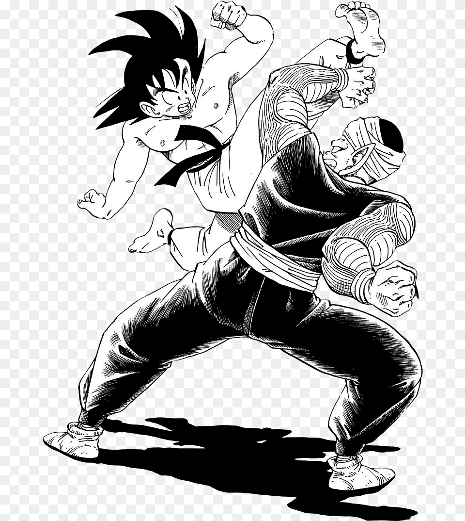 Dragonball Goku Piccolo Dbz Manga Dbsuper Dragonballz Dragon Ball Z Goku Manga, Adult, Person, Man, Male Free Png