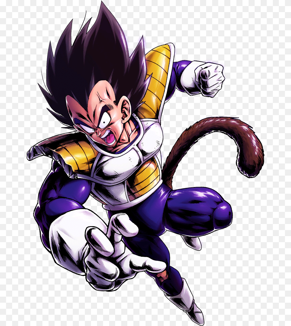 Dragonball Legends Vegeta, Book, Comics, Publication, Purple Png Image