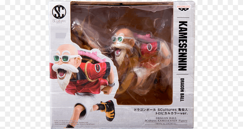 Dragonball Scultures Figure Master Roshi Dragon Ball Scultures Master Roshi Tropical Ver, Person, Male, Glove, Boy Free Transparent Png