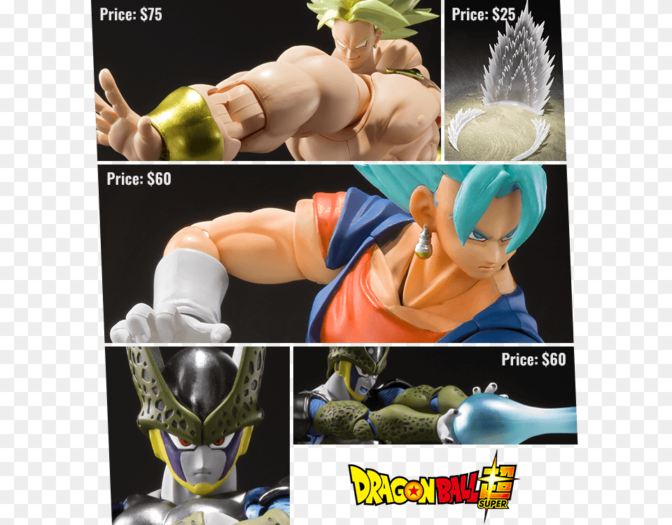 Dragonball Super Broly Event Exclusive Sh Figuarts, Publication, Book, Comics, Figurine Png