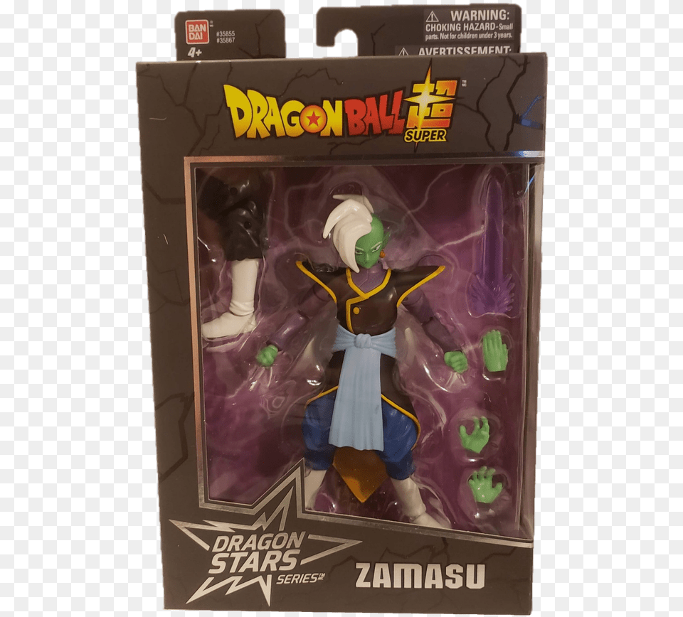 Dragonball Super Dragon Stars Zamasu Figure Series 4, Book, Comics, Publication, Person Png Image