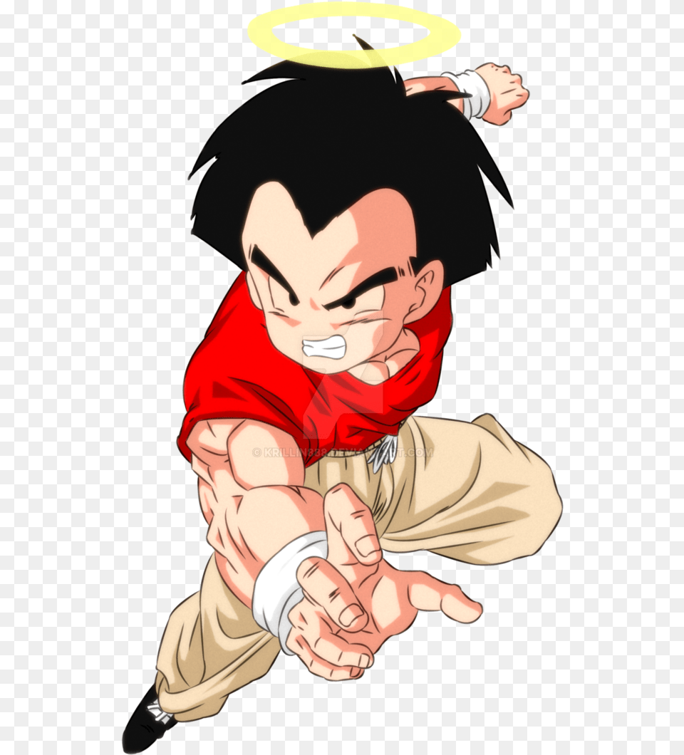 Dragonball Z Kid Saga V By On Krillin Buu Saga, Book, Comics, Publication, Baby Free Png