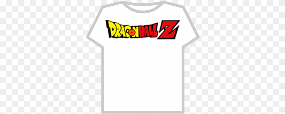 Dragonball Zlogodragonballzlogobyelfaceitoso Roblox Short Sleeve, Clothing, T-shirt, Shirt Free Png Download