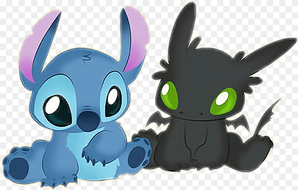 Dragones Stich Lilou0026stich Kawaii Dragones Dragon Toothless And Stitch, Plush, Toy, Baby, Person Free Png