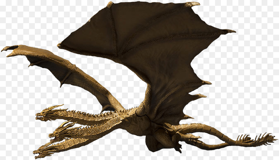 Dragonfictional Characterplantmythical Creatureillustration King Ghidorah No Background, Dragon, Animal, Reptile, Sea Life Free Png