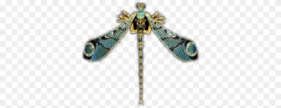 Dragonfly Brooch 1897 Dragonfly Art Nouveau Brooch, Accessories, Jewelry, Cross, Symbol Png Image