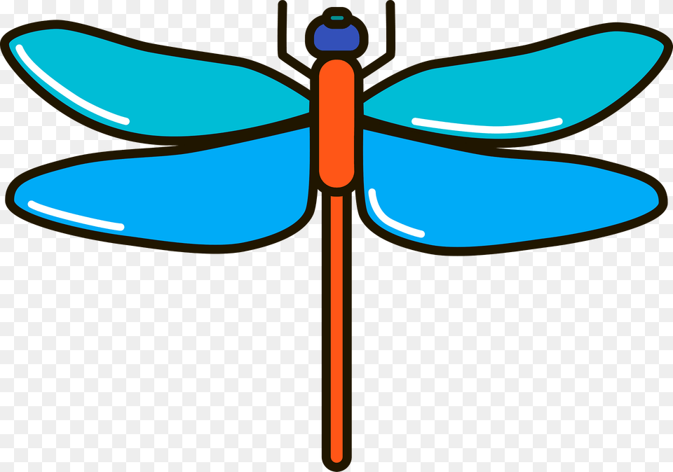Dragonfly Clipart, Animal, Insect, Invertebrate Free Transparent Png