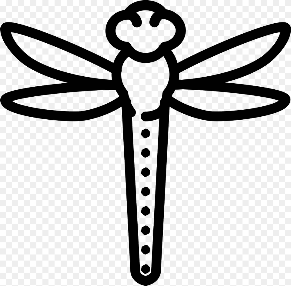 Dragonfly Clipart Tiny Dragonfly, Gray Free Png