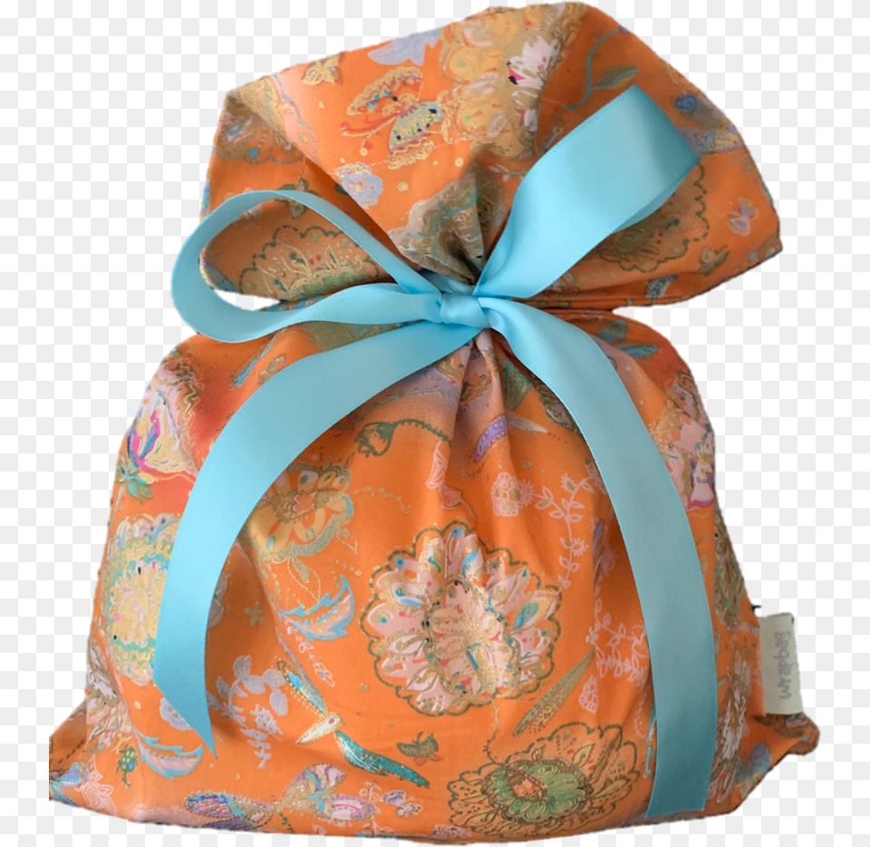 Dragonfly Delight Orange Background Wrapping Paper, Bag, Clothing, Scarf Free Png