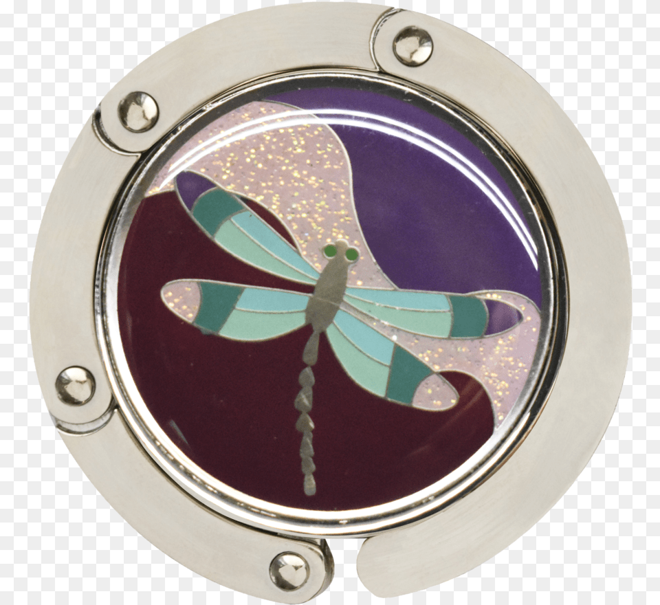Dragonfly Hang Em High Foldable Purse Hanger Circle, Window, Machine, Wheel Free Png