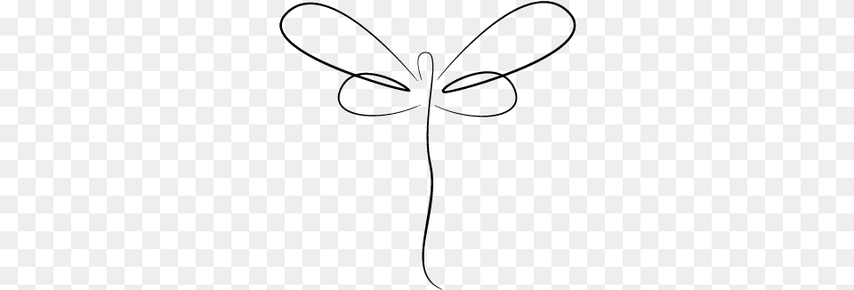 Dragonfly Medispa Company Badge Logo Padded Ontario, Gray Free Transparent Png
