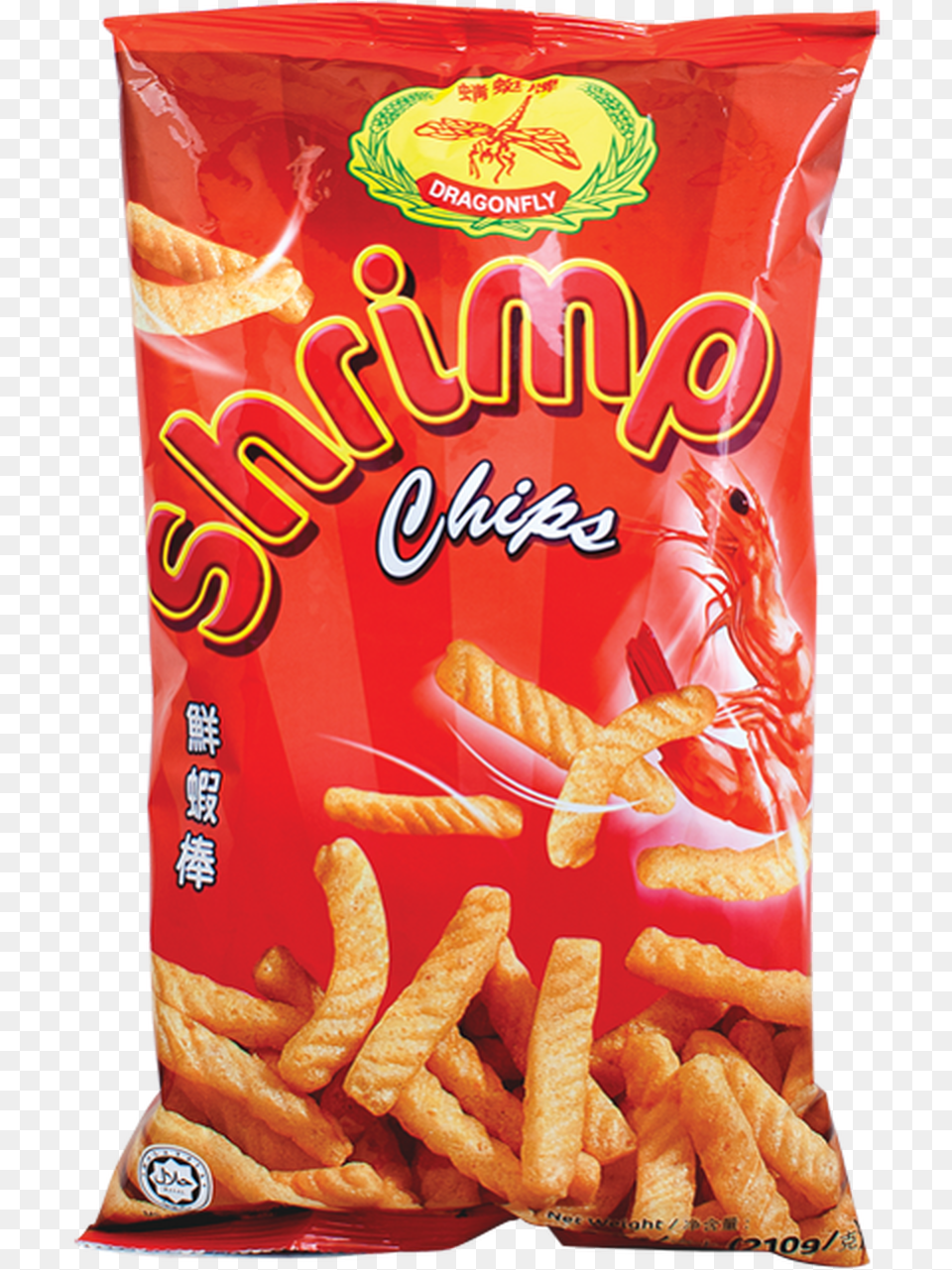 Dragonfly Shrimp Chips, Food, Fries, Snack Png